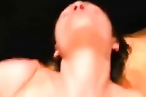 Wildly voracious for cream skinny dark brown sucks her man's cock