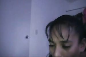 Spanish mother I'd like to fuck engulfing my wang balls unfathomable in non-professional movie