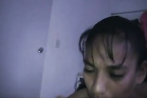 Spanish mother I'd like to fuck engulfing my wang balls unfathomable in non-professional movie