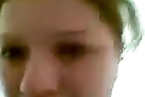 My chunky Arab white bitch sucks my shlong and I push her hard