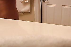 Naughty all undressed and lusty gal Kate leaves the shower and acquires caught on livecam