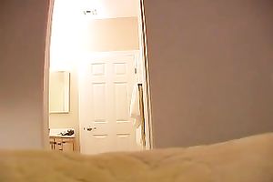 Naughty all undressed and lusty gal Kate leaves the shower and acquires caught on livecam