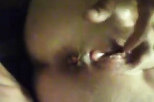 Finger fucking creampied cunt and backdoor of my hot big beautiful woman queen