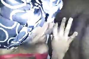 Hungry swarthy ghetto milf floozy is hungry for dark dick