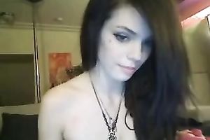 Stunning duet of youthful white bimbos on cam getting warmed up