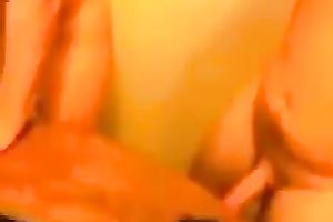 Tattooed web camera black cock slut with large boobies was nailed from behind by plump stud