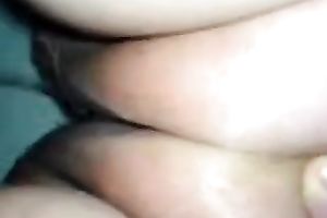 My fat brunette hair sweetheart likes the smack of my jizz