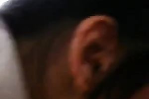 Dark haired MILFie blowlerina sucked my buddy's penis in a great way