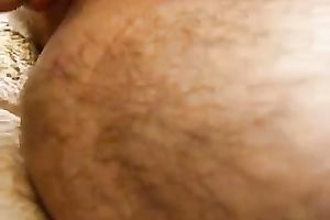 Dark haired MILFie blowlerina sucked my buddy's penis in a great way