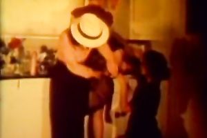 Awesome 3some with sexy lesbo whores in the bedroom