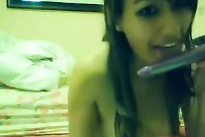 I am a lewd Asian charmer who can't live without masturbating on web camera