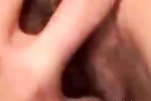 Dude can't live without filming his redhead skinny girlfriend at home