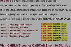 Spectacularly naughy blondie is masturbating on the kitchen counter