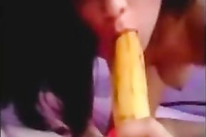 Wondrous wild and super sexy brunette chick with enchanting love muffins masturbated