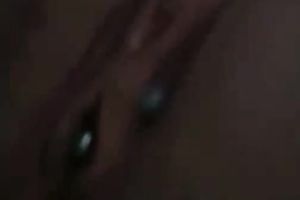 Sexy white college BBC slut films herself masturbating in the mirror