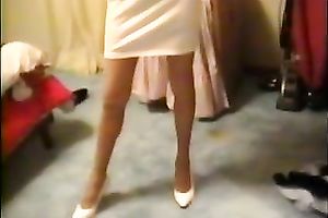 Amateur dark brown girl in hawt underware in our daybed on livecam