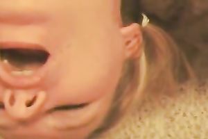 Sexy cheating wife gets her throat full of cum in dilettante episode