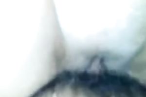 My torrid bootyful wifey receives her kewl trench team-fucked