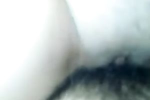 My torrid bootyful wifey receives her kewl trench team-fucked