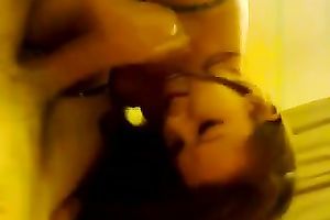 Slutty brunette hair chick likes engulfing wang a lot and satisfies herself