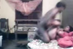 Super black skinned dilettante Indian hubby drills wifey missionary