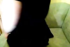 Big breasted lusty dark brown nympho with flawless tits likes posing on livecam