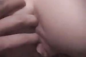 Nerdy brunette hair GF of my buddy can't live without when his nasty tongue works on her clitoris