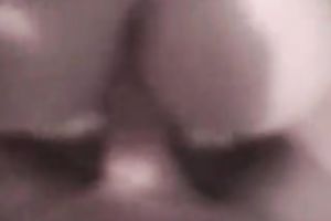 Nerdy brunette hair GF of my buddy can't live without when his nasty tongue works on her clitoris