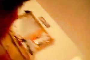 Cute brunette hair nerdy teenie goes fully eager on the web camera