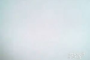 Upskirt view of my girlfriend's large soft gazoo in small straps