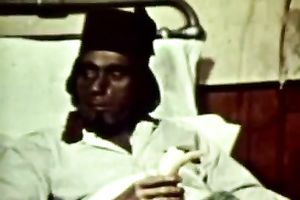 Busty dark brown nurse sucks honeyed dark sausage unfathomable face hole