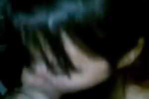 Watch my bewitching dark brown GF engulfing my dong devotedly