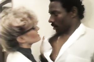 This hawt office wench is willing to engulf on some guy meat