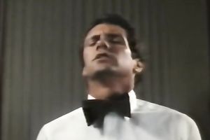 This hawt office wench is willing to engulf on some guy meat