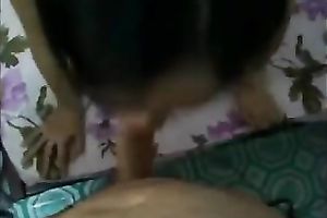 Dark haired Asian hottie was taped on livecam whilst giving a admirable oral stimulation