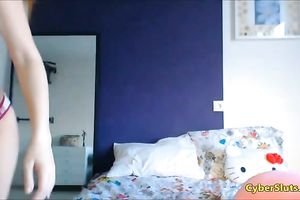 Natural Redhead Teen Cute Ass And Pussy