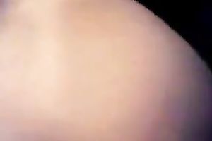 Brunette nympho did a great work on my buddy's beefy large dick