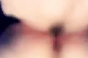 Brunette nympho did a great work on my buddy's beefy large dick