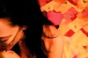 Cute black haired nerdy nympho jacks off and sucks buddy's prick