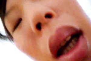 Asian milfie brunette hair having joy with my European rod