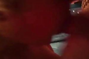 Delicious honey licking and engulfing my penis like thirsty floozy