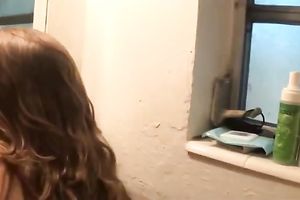 My breasty girlfriend finds it hawt when I cum all over her face after sex