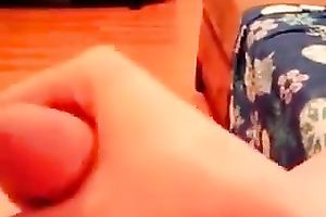 Nice dark brown housewife got muff fucked and enjoyed giving a great orall-service