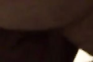 Masked large racked black haired dirty slut wife of my buddy knows how to please a dick