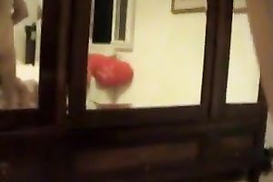 Masked large racked black haired dirty slut wife of my buddy knows how to please a dick