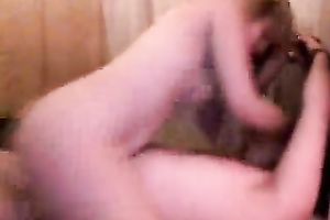 Sucking and riding my large and buff boyfriend on webcam