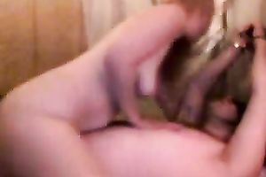 Sucking and riding my large and buff boyfriend on webcam