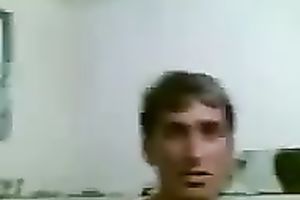 Amateur shy corpulent golden-haired wife and her paramour were caught on web camera