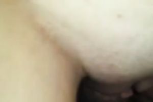 My hot GF with large cunt lips rides my hard shlong in cowgirl style