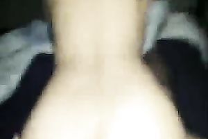 Big-assed dark brown harlot enjoys jumping on my dick in POV episode